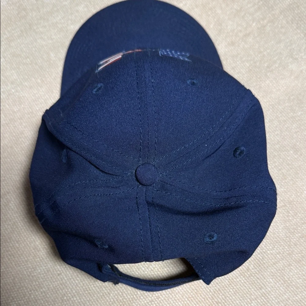 Under Armour Navy Blue Hat with American Flag Logo